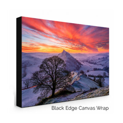 black edge 800x800 canvas
